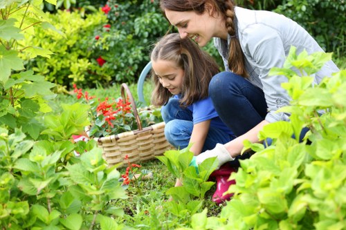 Gardeners Charlton improving a bright outdoor space